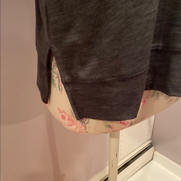 Z Supply Charcoal Long Sleeve Tee - Picture 3 of 12